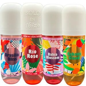 Colorful Perfume Mist Set